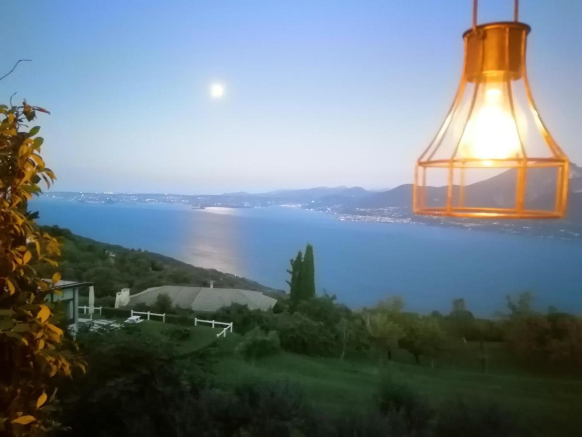 Beb Da Paolo Con Vista Lago San Zeno di Montagna Buitenkant foto